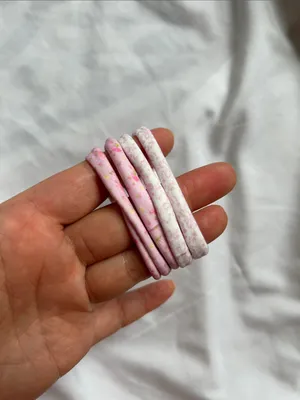 LoveShackFancy hair ties. 4 pc thumbnail 3