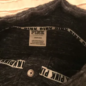 PINK Victoria’s Secret Quarter Button Up Cropped Sweatshirt thumbnail 5