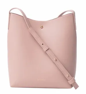 Samara Medium Shoulder Vegan Leather Bag in Peony‎ thumbnail 1