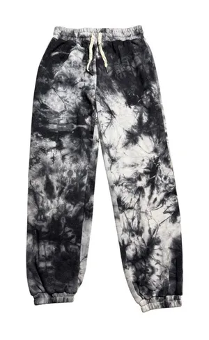 🖤‎ Entro Black & White Tie-Dye Joggers – Size S 🤍✨ thumbnail 1