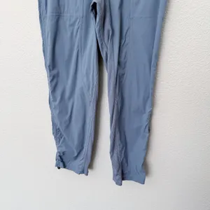 [Lululemon] Utility Blue Dance Studio Mid-Rise Cropped Pants Workout Swift Sz 4 thumbnail 8