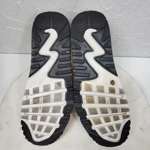 Nike Air Max 90 Print Sneakers Women 6.5 White Bronze Leather Lace Up Running thumbnail 14