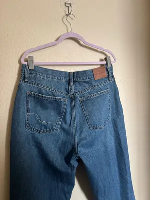 Free People We The Free Holly Bootcut Jeans size‎ 33 - Non Distressed Med Wash thumbnail 7