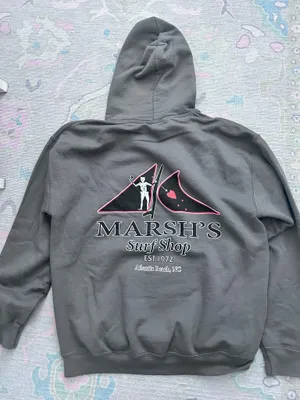 Marsh’s surf shop hoodie Gray Size M thumbnail 2