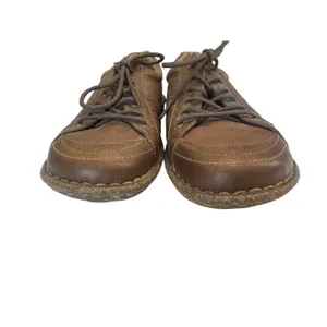 Børn Born Melissa Women's Brown Leather Oxford Shoes Size 9.5 Lace-Up Comfort thumbnail 4