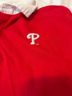 tailgate Phillies red and white long sleeve shirt thumbnail 7