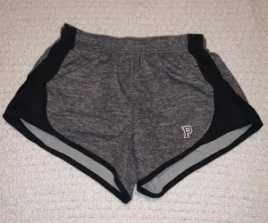 PINK Victoria’s Secret Athletic Shorts Grey Size XS Like New thumbnail 1