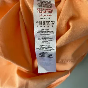 Boohoo‎ Cotton Coastal Beachy Clean Girl Ruched Bardot Maxi Dress 4 Orange thumbnail 7