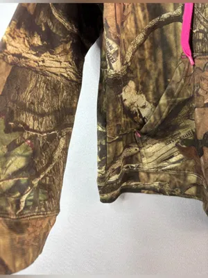 Legendary Whitetails L Gorpcore Camo Hoodie with Pink Lining and Drawstrings thumbnail 4