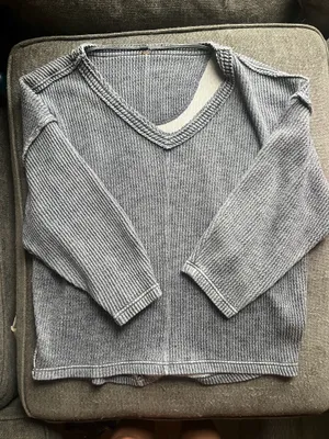 Free People Sweater Oversized thumbnail 1