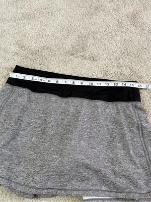 Lululemon Women’s Pace Rival Skirt No Panels 15" in Heather Lux Multi Black 8 thumbnail 12