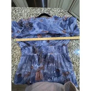 Baltic Born Ardley Maxi Dress Slate Print Size 1XL Floral thumbnail 10