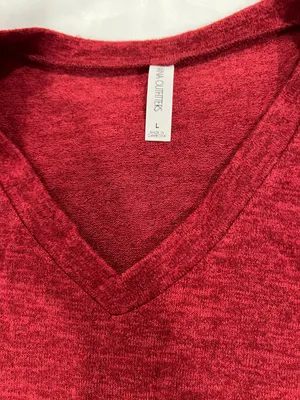 Red Sweater Dress Size L thumbnail 2