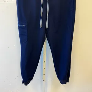 Figs Petite Zamora Jogger Scrub Pants™ Nurse Uniform Small Navy thumbnail 6