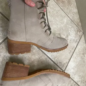 Sorel‎ Women's Cate Lace Bootie Quarry Gum 2 Waterproof Leather Boot US 7.5 thumbnail 7
