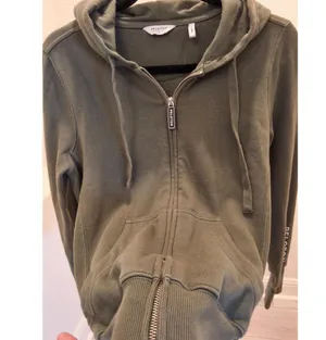 Peloton Official (2021) Fleece Full Zip Hoodie Green w/ Logo Size S thumbnail 4