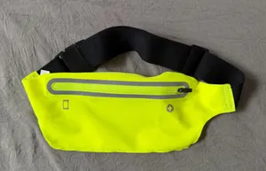 Reflective Neon Yellow Running Waist Pack Belt thumbnail 1