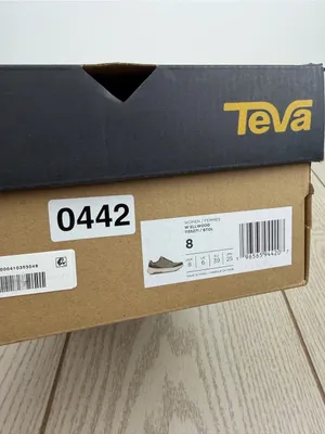 Teva Women's Ellwood Slip-Resistant Hiking Sneakers US8 Burnt Olive $100 thumbnail 8