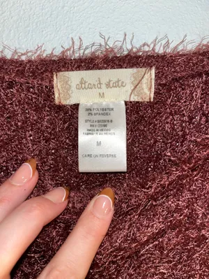 State Altar'd Sweater Cropped thumbnail 4