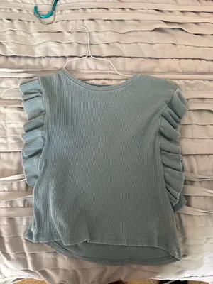 Ruffle ZARA Top thumbnail 2