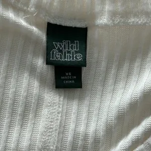 Wild Fable White Cream Long Sleeve Ribbed‎ Sweater Sz XS thumbnail 7