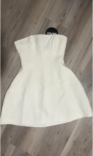 Babyboo Asha Mini Dress Ivory thumbnail 2