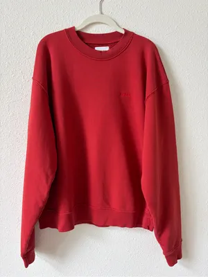LDMA All Day Crew & All Day Straight Leg Sweats Poppy Size Medium Loungewear thumbnail 3