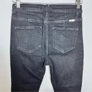 KanCan USA black high rise skinny jeans size 7/27 thumbnail 5