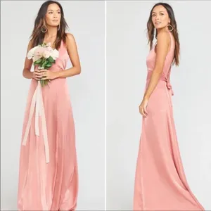 Show Me Your Mumu Jenn Maxi Dress Gown Blush Mauve v6x thumbnail 2