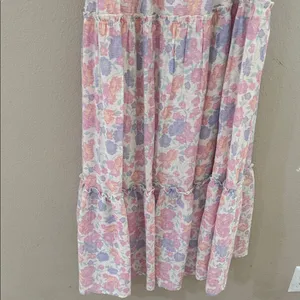 Trixxi Floral Pink and Purple Dress thumbnail 4