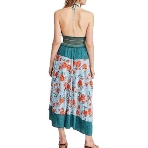 Free People Gabriella Halter Midi Dress thumbnail 5