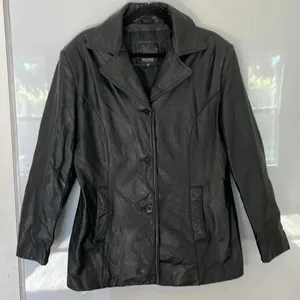Maxima Wilsons Vintage 100% Leather Jacket Size Large thumbnail 14