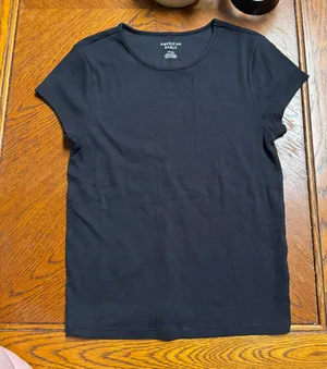 American Eagle Outfitters Ribbed Baby Tee thumbnail 1
