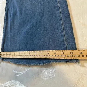 Free People Women's Size 31 Youthquake Crop Flare‎ Jeans Medium Wash thumbnail 10