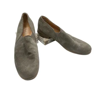 Franco Sarto Gray Suede Pardon Slip On Loafers Size 8 thumbnail 2