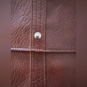 Brown Faux Leather Shoulder Bag thumbnail 5