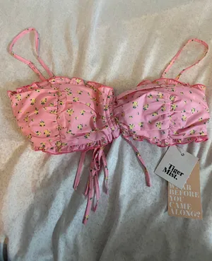 Tiger Mist BNWT  pink floral top thumbnail 2