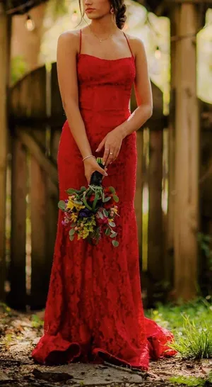 Sherri Hill Red Prom Dress / Ball Gown thumbnail 2