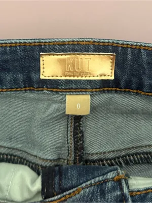 Kut From The Kloth Fab Ab Charlotte Wide Leg Jeans thumbnail 4