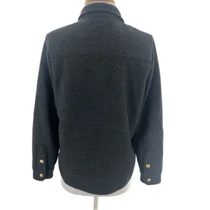 J. Crew Wool-blend shirt-jacket Color:‎ Charcoal XS NWT thumbnail 4