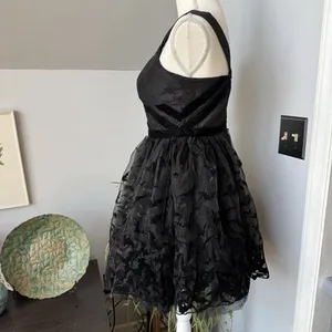 DC Comics Hot Topic Bat‎ Girl Mini Dress Med Comic Con Cosplay Grunge Halloween thumbnail 7