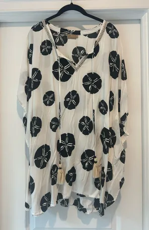 Sand Dollar Cover Up White Size M thumbnail 1