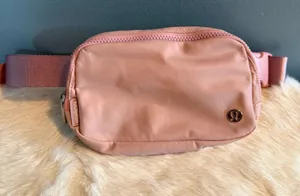 Lululemon Everywhere Pink Nylon Belt Bag thumbnail 1