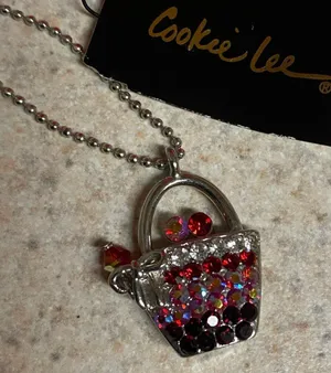 NWT  Crystal Pendant | Necklace thumbnail 3