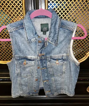 Wild Fable Denim Vest thumbnail 1