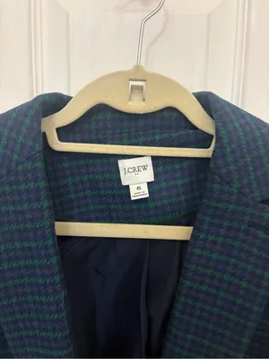 J Crew Women’s Plaid Blazer thumbnail 4