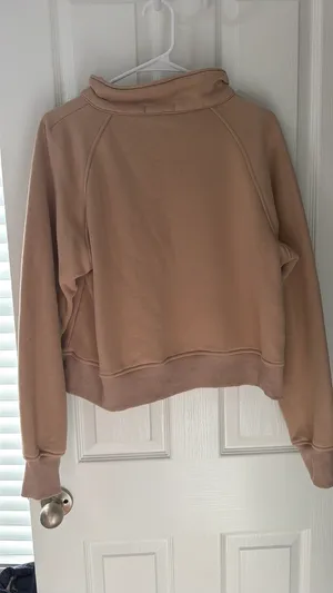 Amazon Funnel Neck Quarter Zip Sweatshirt thumbnail 2