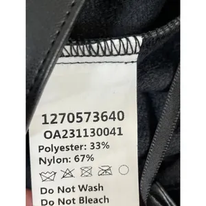 Commense Pants Size S Black High Waist Faux Leather Straight Leg Stretch NWT thumbnail 9