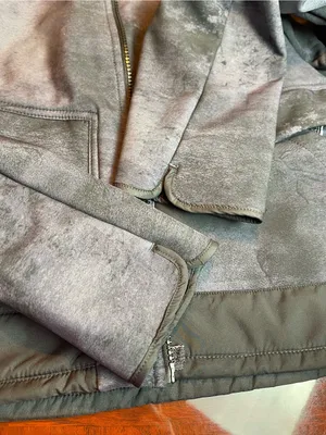 Free people Movement Canyon Crashin’ Textured Full Zip Active Jacket Sz Small thumbnail 14