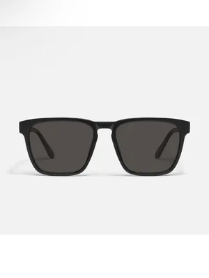 NIB Quay Unplugged 56mm Polarized Square Sunglasses black unisex thumbnail 2